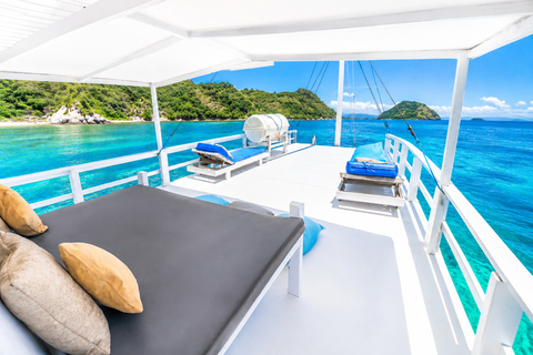 Labuan Bajo: 3-Day Komodo Sailing Ocean View Cabin All Fees Standard Boat | Sharing Room Ocean View | Tiket not Included