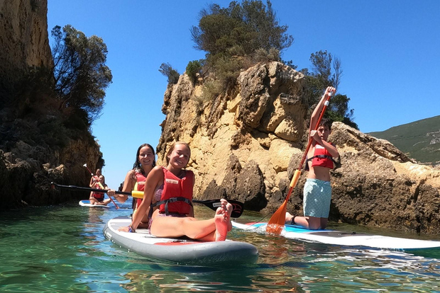 Lisbon: Stand Up Paddle Lesson in Arrábida, Setubal,Sesimbra