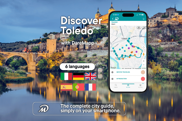 Toledo: Private Guided Tour with Your Mobile Phone Toledo: The Alfonsine Code and the School of Translators with Kit and Live Guide