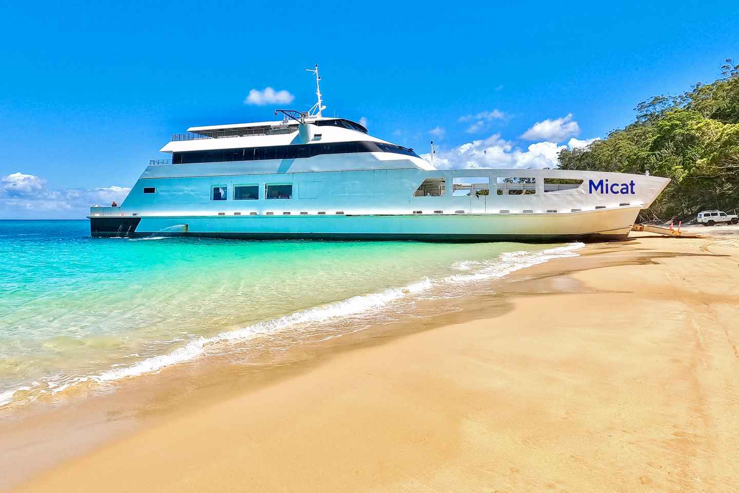 From Brisbane: Moreton Island Full-Day Trip - MI1exPort | 14 Howard Smith Dr, Port of Brisbane at 7:30 AM