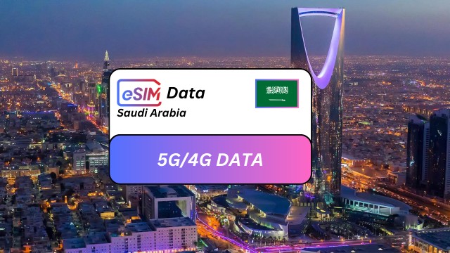 From Riyadh: Saudi Arabia eSIM Roaming Data Plan