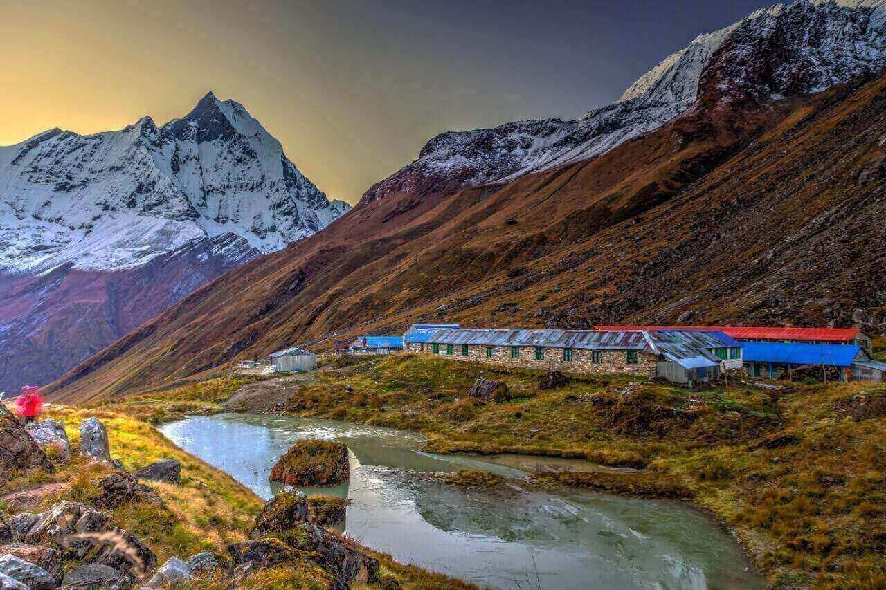 Von Pokhara aus 7-tägige (ABC) Wanderung mit Sonnenaufgang am Poon Hill