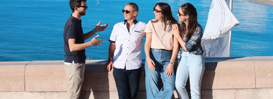 Au départ de Nice : Visite à pied et en voiture de Nice