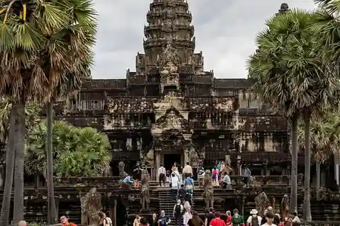 Siem Reap: Angkor tour de 1 dia com guia de turismo em francês