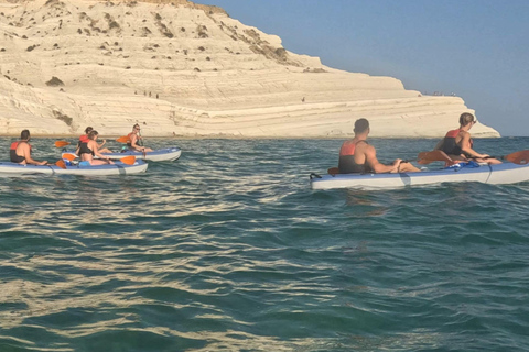 SCALA DEI TURCHI: Rent a KAYAK or Stand Up Paddle for 1 hour [+Snorkeling Kit] SCALA DEI TURCHI 1-hour STAND-UP PADDLEBOARD rental for 1 person
