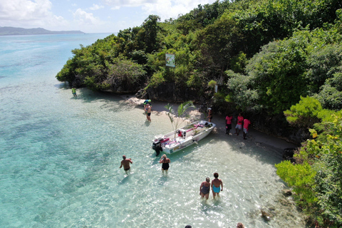 Ile aux Cerfs Speedboat Trip with Pickup and BBQ Lunch