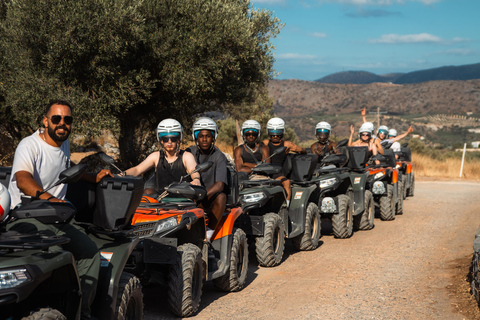 From Heraklion: Quad Safari Wild Crete Evening Tour