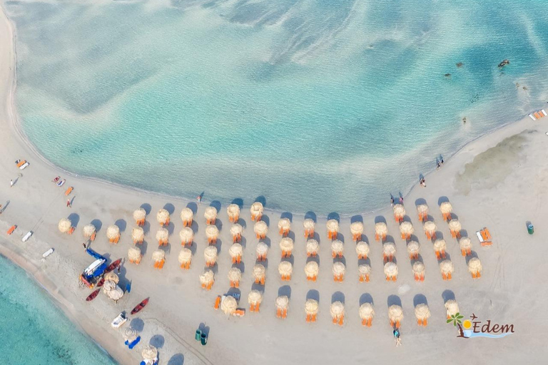 Chania: Elafonissi Pink Beach Visit with Stop in Elos Private Pick up & Drop Off : Elafonissi