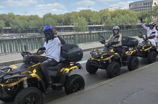 Entdecke die Pariser Sehenswürdigkeiten mit dem Quad