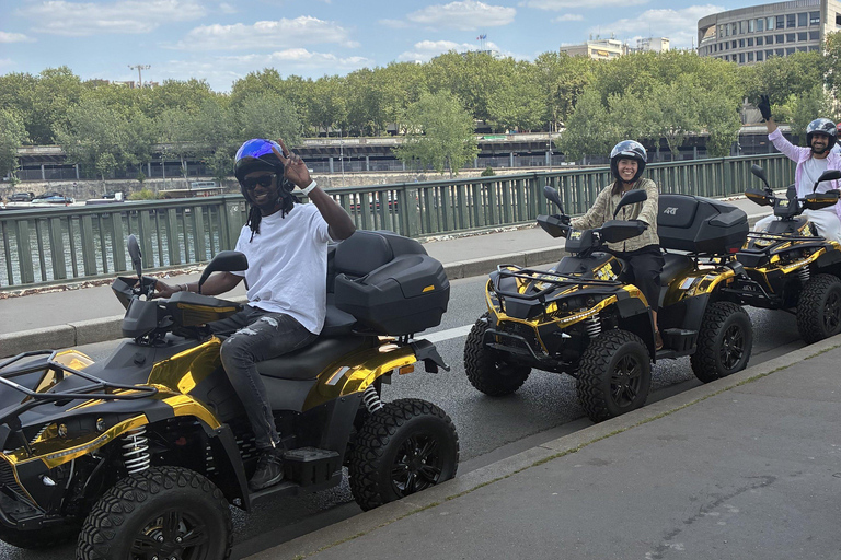 Entdecke die Pariser Sehenswürdigkeiten mit dem QuadQuad-Tour zur Entdeckung der Pariser Denkmäler
