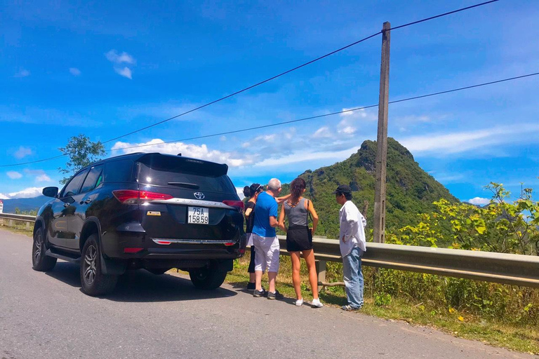 Transfert privé de Hue à Hoi An avec visite touristique