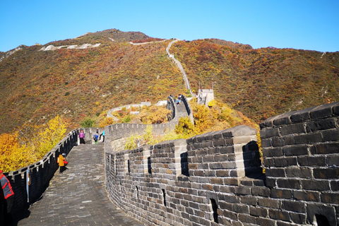 Minigrupptur med vandring till Mutianyu Great Wall från Jiankou