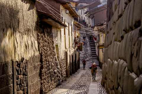 Visit Cusco: San Blas, San Pedro Market, Cathedral and Qorikancha Temple.