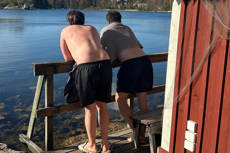 Furuvik seaside sauna: Sauna and Cold Plunge Experience