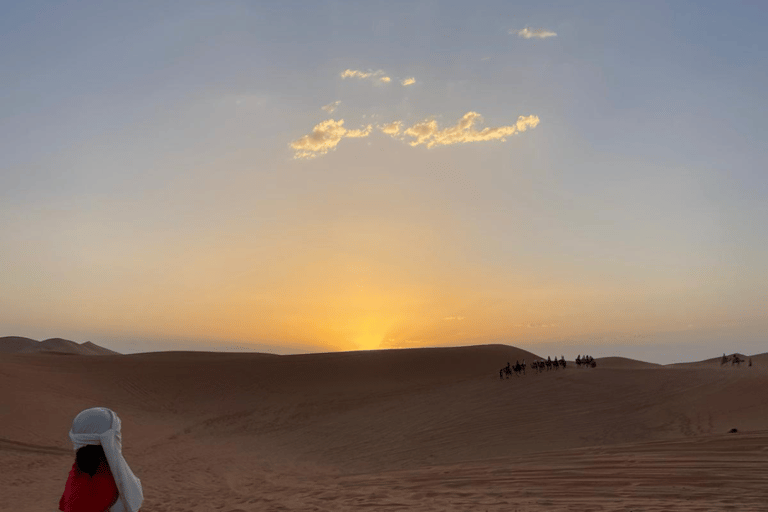 من فاس: رحلة ذهاب وعودة لمدة يومين عبر صحراء مرزوقة وركوب الجمالخيار الجولة المشتركة