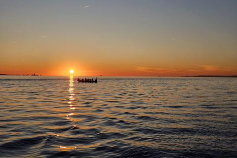 Lisbona: Tour in motoscafo al tramonto o alla luce del giorno