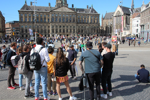 Amsterdam: Wycieczka z przewodnikiem po mieście Anne FrankWycieczka grupowa w języku angielskim (bez wstępu do domu)