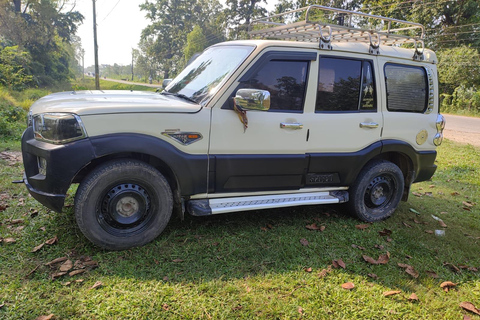 Pokhara do Chitwan (Sauraha) prywatnym pojazdem