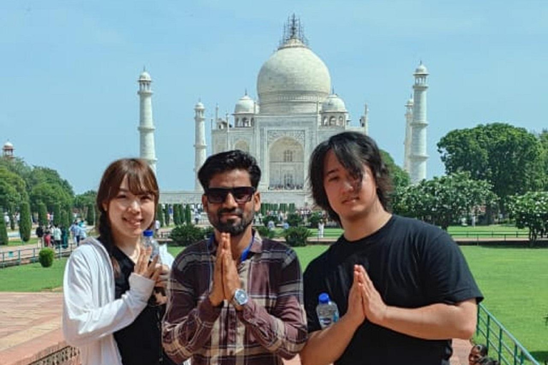 From Agra: Taj Mahal, Agra Fort & Fatehpur Sikri Guided Tour Local Expert Tour Guide Only