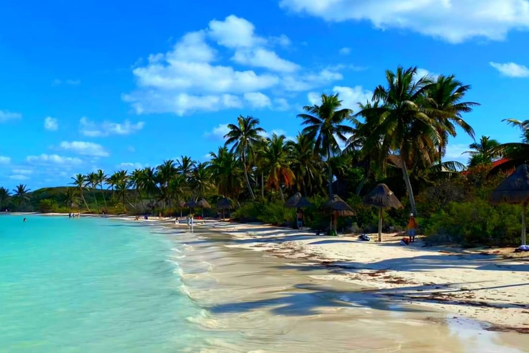 Cancun: Contoy Island & Isla Mujeres with snorkeling and lunch on the beach