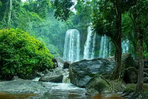 De Siem Reap: Parque Nacional Phnom Kulen e excursão a Beng Mealea