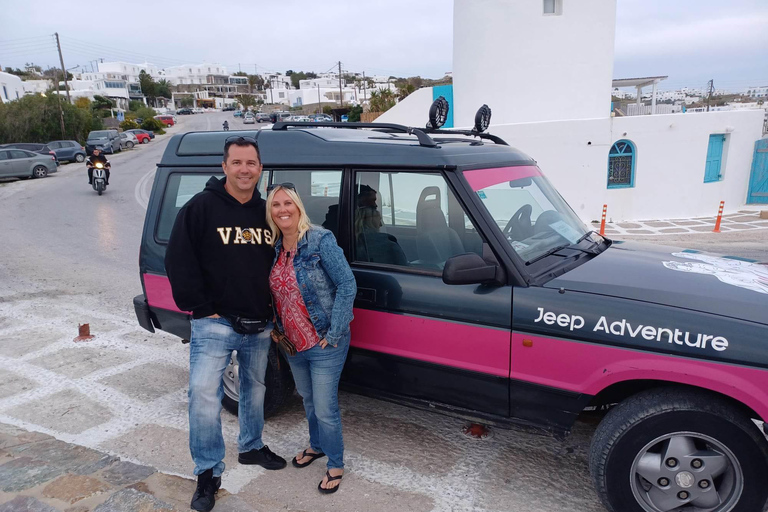 Mykonos Highlights Tour on a Jeep