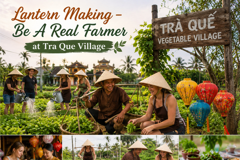 Hoi An: Tra Que Village Tour with Lantern-Making Workshop