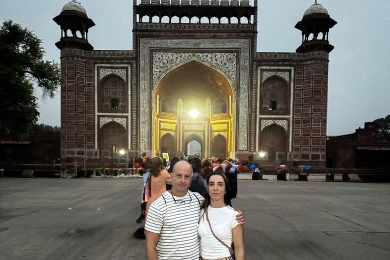 From Delhi: Taj Mahal & Agra City Tour with Tickets & Lunch From Agra: Tour with Ac Car, Driver and Guide Only