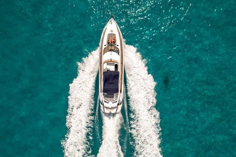 Jantar romântico com tudo incluído a bordo de um iate de luxoJantar Romântico Iate de Luxo 60´Sunseeker