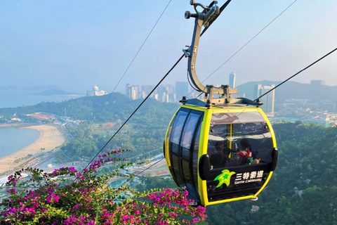 From Guangzhou: Zhuhai Courtyard, Seaview & Skyline Tour Guide for other languages