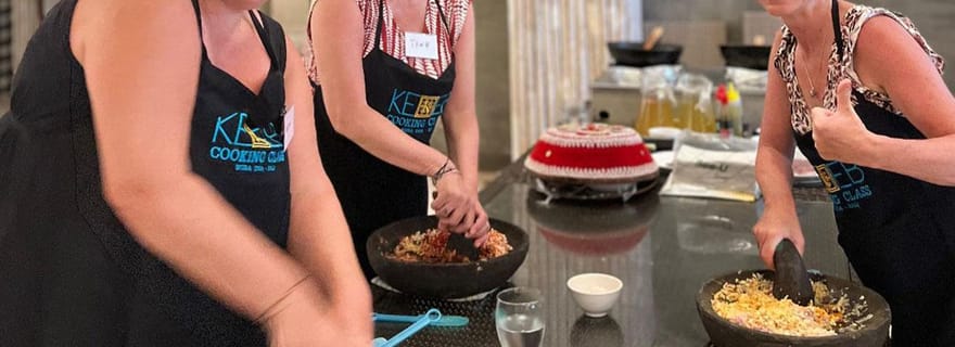 Nusa Dua : cours de cuisine balinaise avec visite du marché