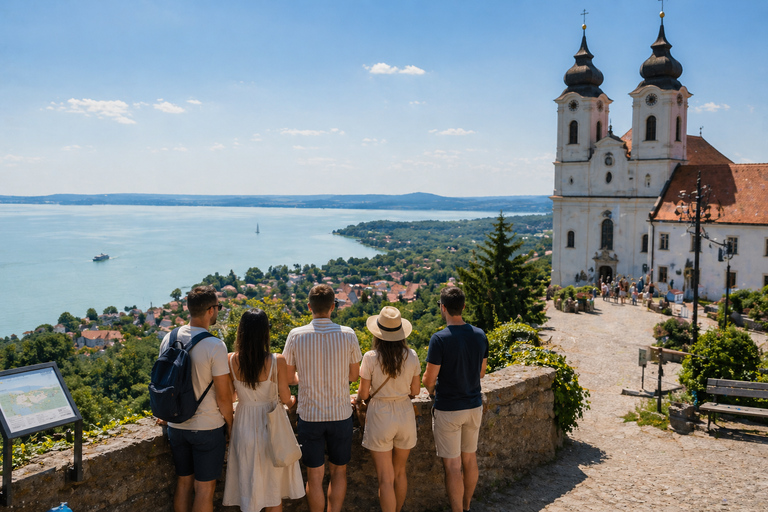 From Budapest: Lake Balaton & Tihany Day Trip with Esztergom
