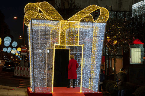 De Santiago: Luzes de Natal de Vigo e PontevedraTour de Natal em Vigo saindo de Santiago de Compostela