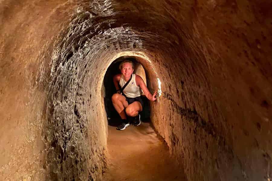 HCM-Stadt: Führung durch die Cu-Chi-Tunnel mit optionalem Schießen. Foto: GetYourGuide