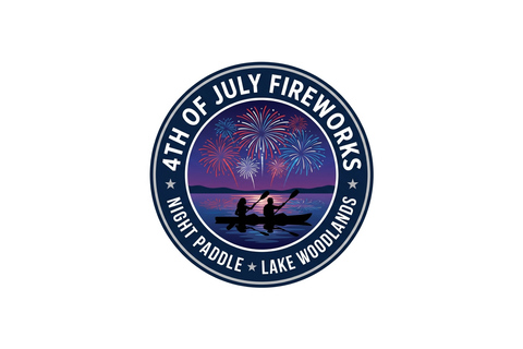 Lake Woodlands: 4th of July Fireworks Kayak Tour