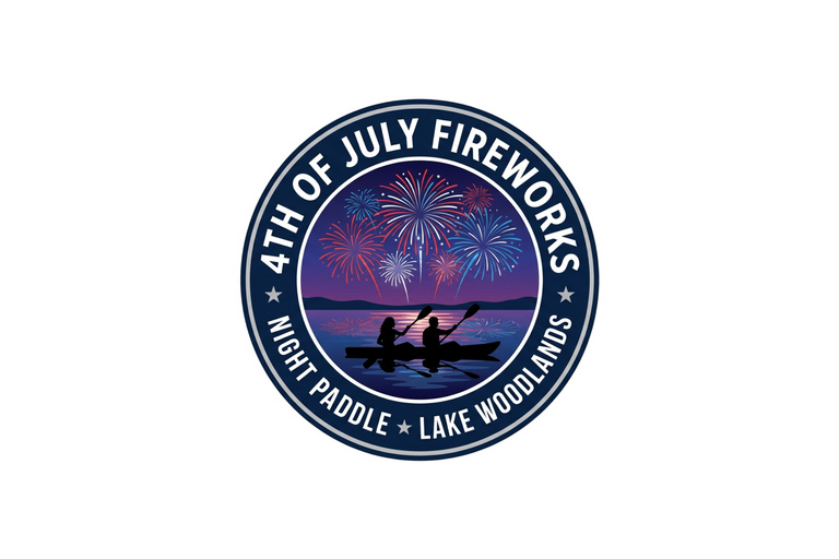 Lake Woodlands: 4th of July Fireworks Kayak Tour
