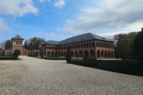 De Bucareste: Viagem de 1 dia à Mina de Sal e ao Palácio Mogosoaia