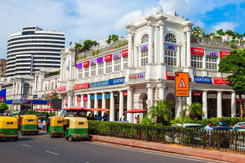 Delhi: Motorradtour mit Guide am Connaught Place