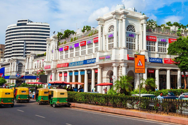Delhi: Motorradtour mit Guide am Connaught Place