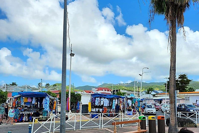 St. Martin: Island Guided Tour with Orient Bay Beach Stop
