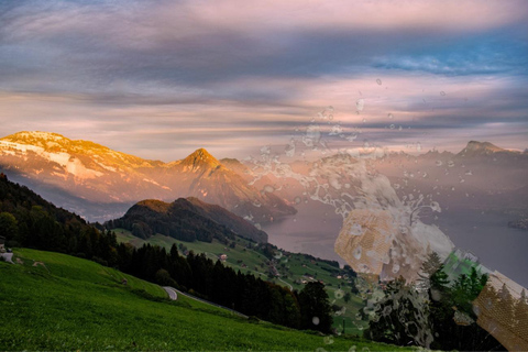 Luxusyacht Sunset Champagner Cruise Vierwaldstättersee