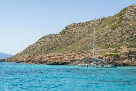 From Palma de Mallorca: 5-Hour Catamaran Cruise Cruise with Meeting Point