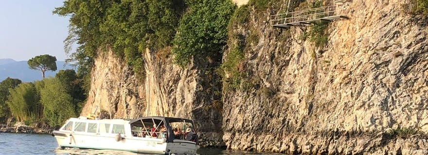 Lac Majeur : bateau pour Santa Caterina depuis Feriolo
