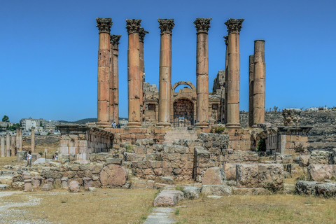 Desde Ammán: tour de día completo - Jerash y el Mar Muerto.visita sólo con transporte