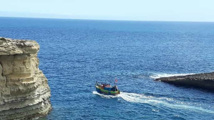 Gita in barca a Marsaxlokk e sulla costa di Delimara: incl. St.