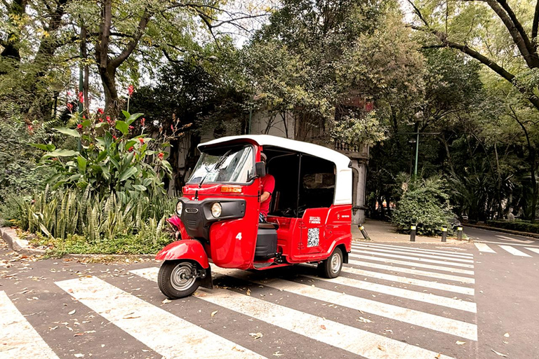 Mexico City: Tuktuk Tour – Roma Condesa Historical Tour in Tuktuk – Roma Condesa
