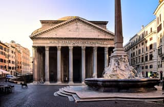 Rom: Eintrittskarte für das Pantheon mit Audioguide.