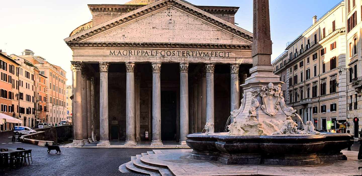 Rom: Eintrittskarte für das Pantheon mit Audioguide.