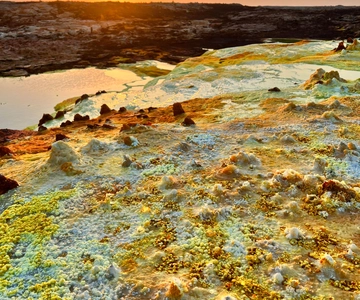 Semera: Danakil Depression with Tigri Gheralta Mountains
