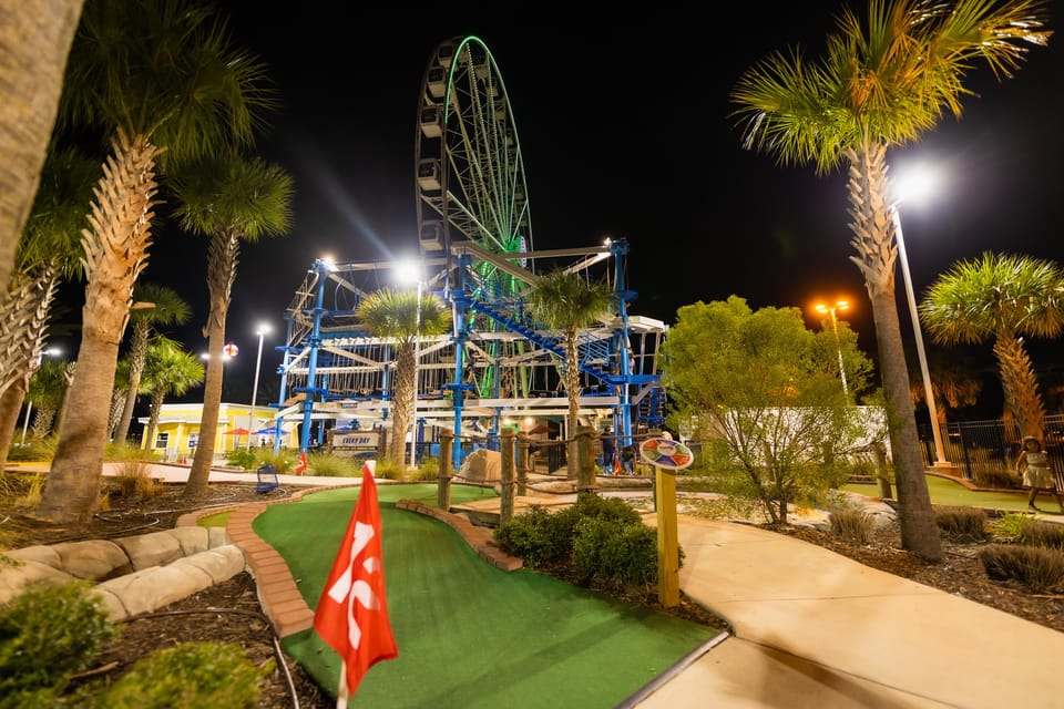 Panama City Beach SkyWheel Ticket Und Mini Golf Combo GetYourGuide